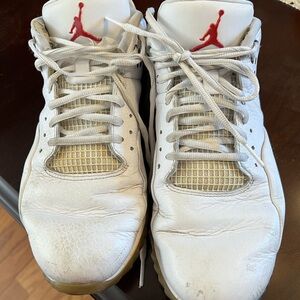 Nike Air Jordan ADG 3 Mens Size 10 White Golf Shoes Sneakers